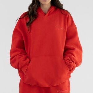 Comfit Vibrant Red Women's Hoodie and sweatpants set
